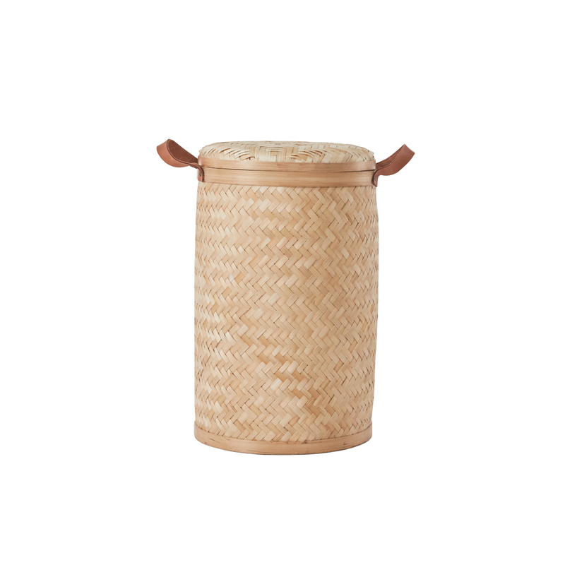 OYOY Sporta ⽵編洗衣籃 / 天然⽵