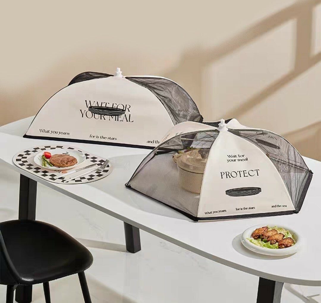 北歐風簡約透氣菜罩