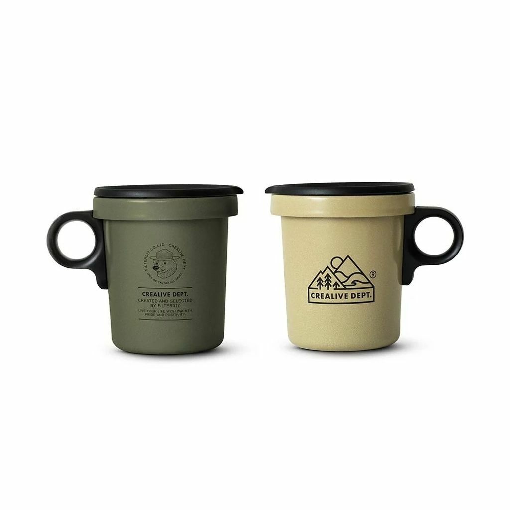 Naughty Camp x ovject Enamel Hook Mug 聯名搪瓷琺瑯杯 (兩色)