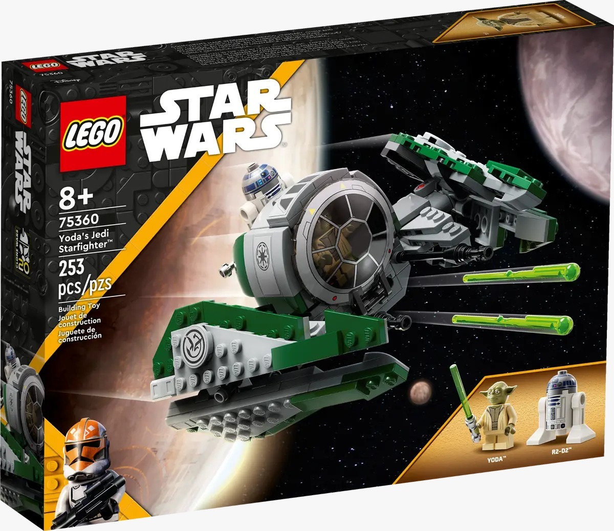 LEGO 75360 Yoda's Jedi Starfighter™ (Star Wars™星球大戰)