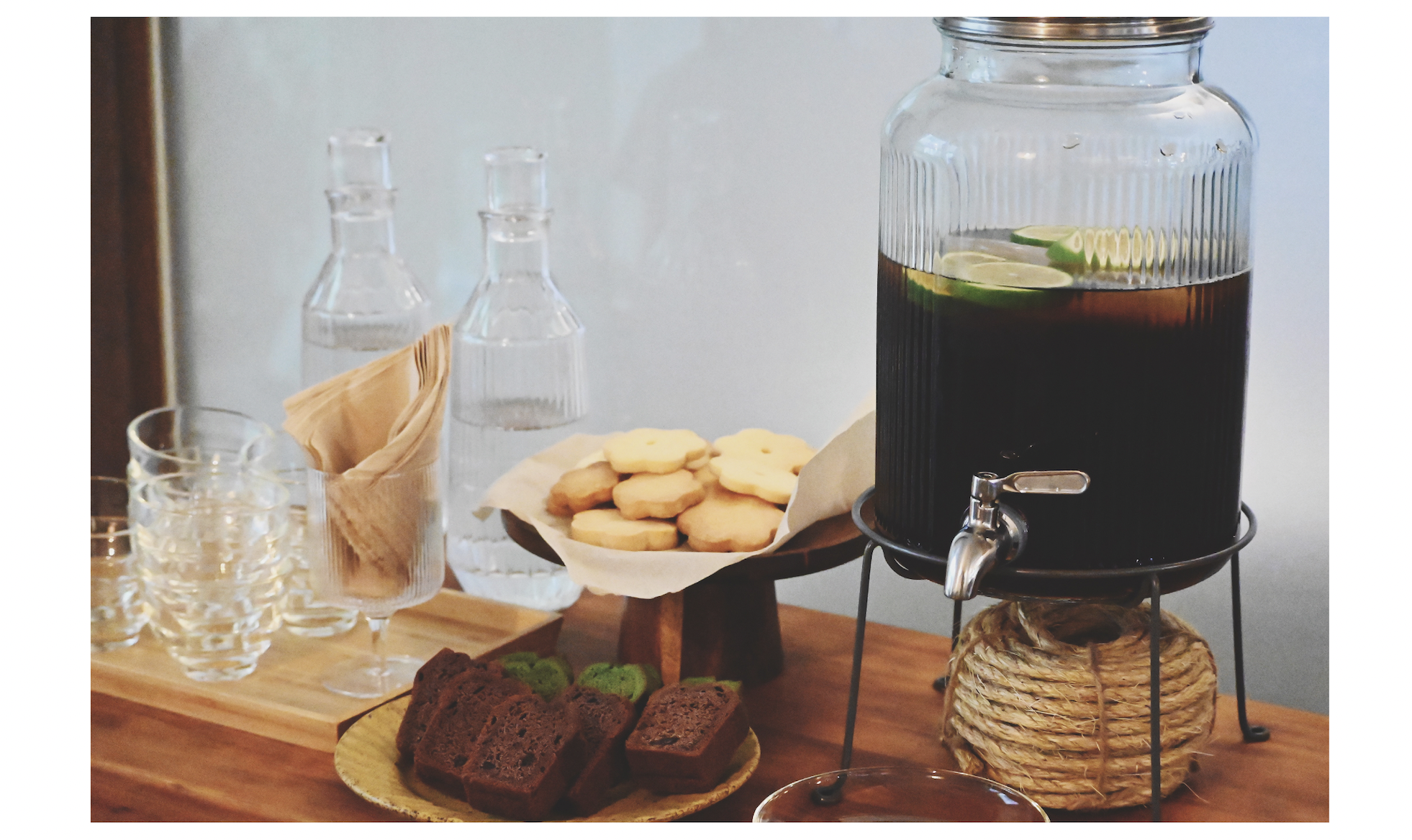 小青山舉辦母親節親子活動-活動後的茶點時光