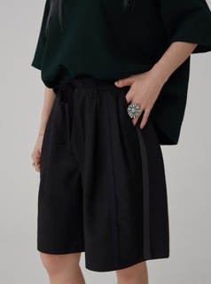 Fringe Shorts | Black