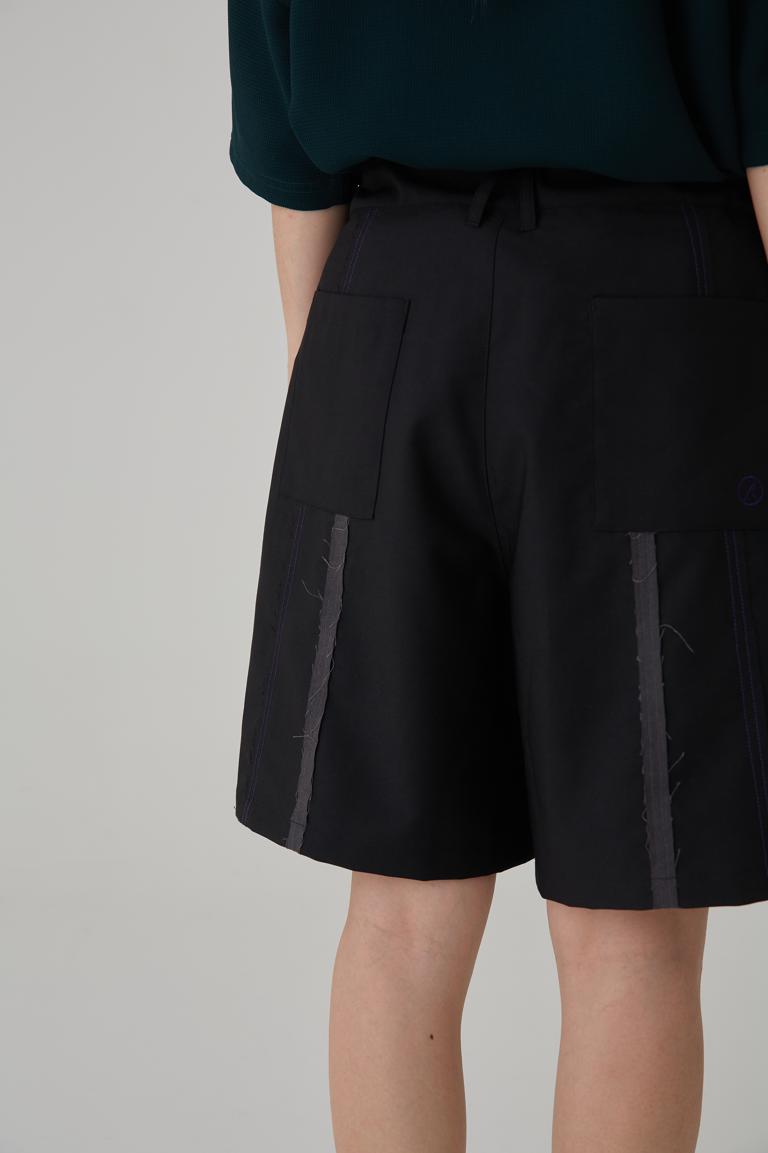 Fringe Shorts | Black