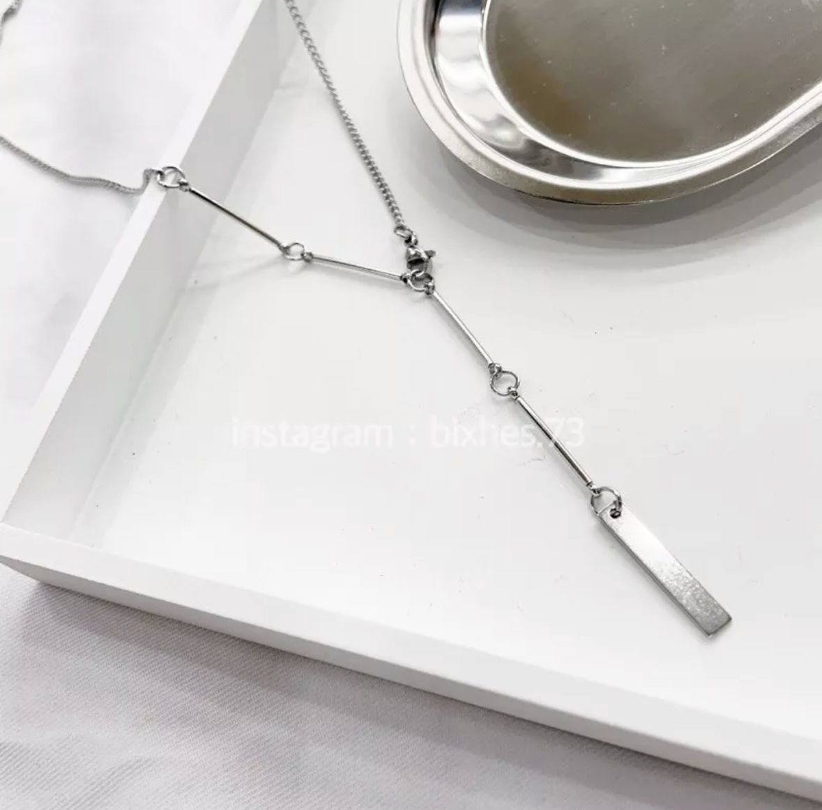 冷淡風細鏈項鍊(K00014)