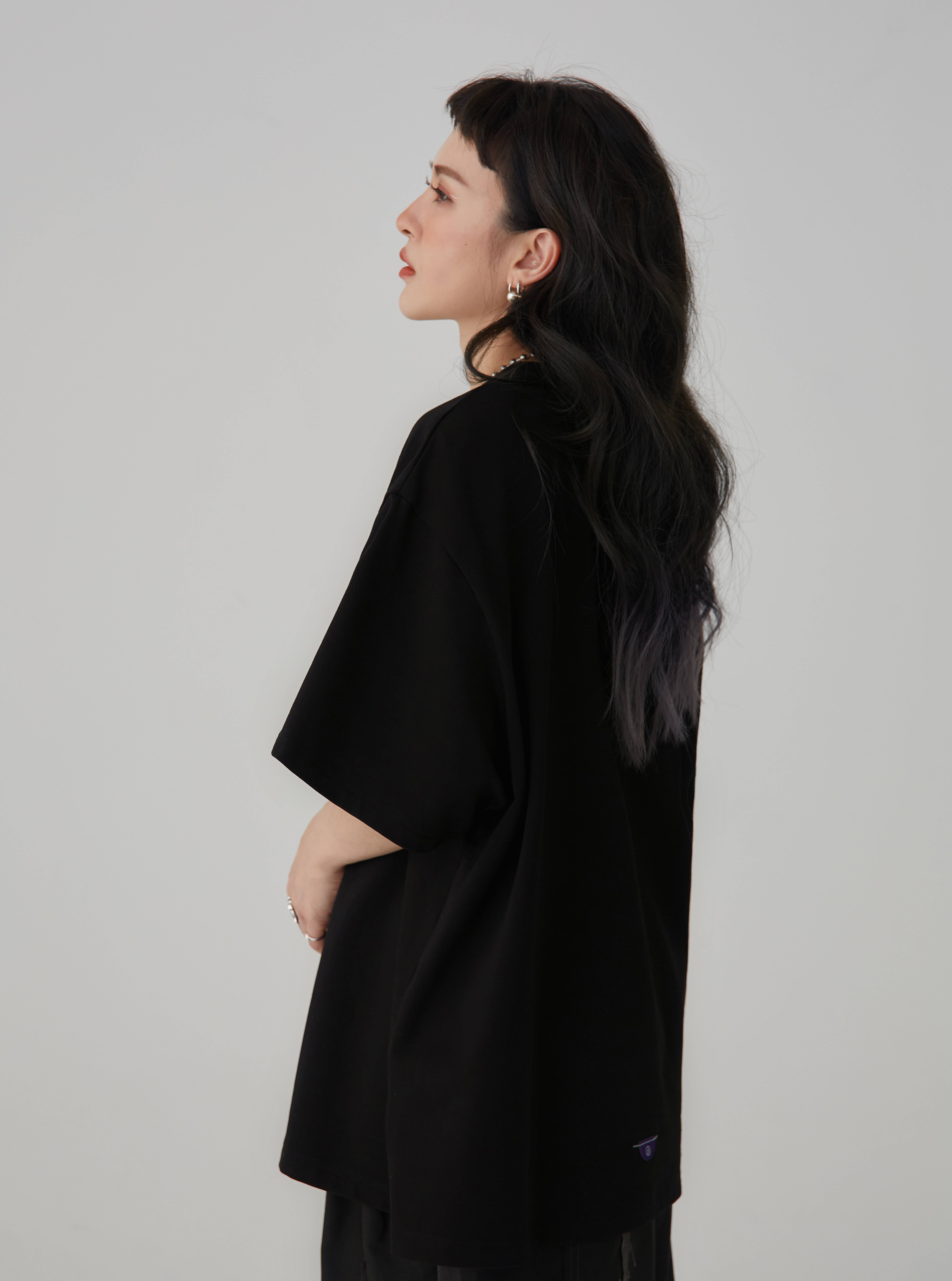 The Sound Of Silence Tee | Black