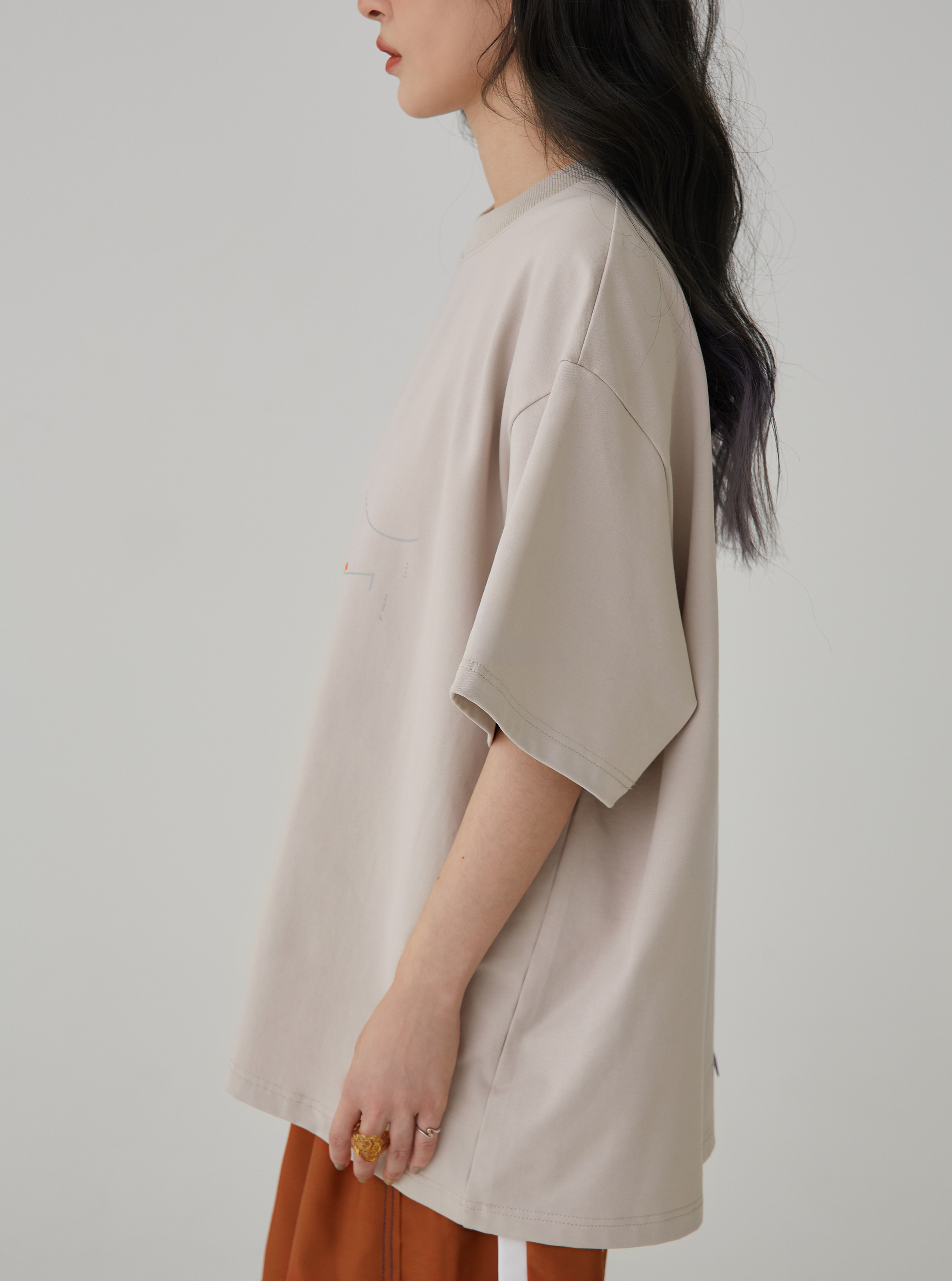 The Sound Of Silence Tee | Seashell