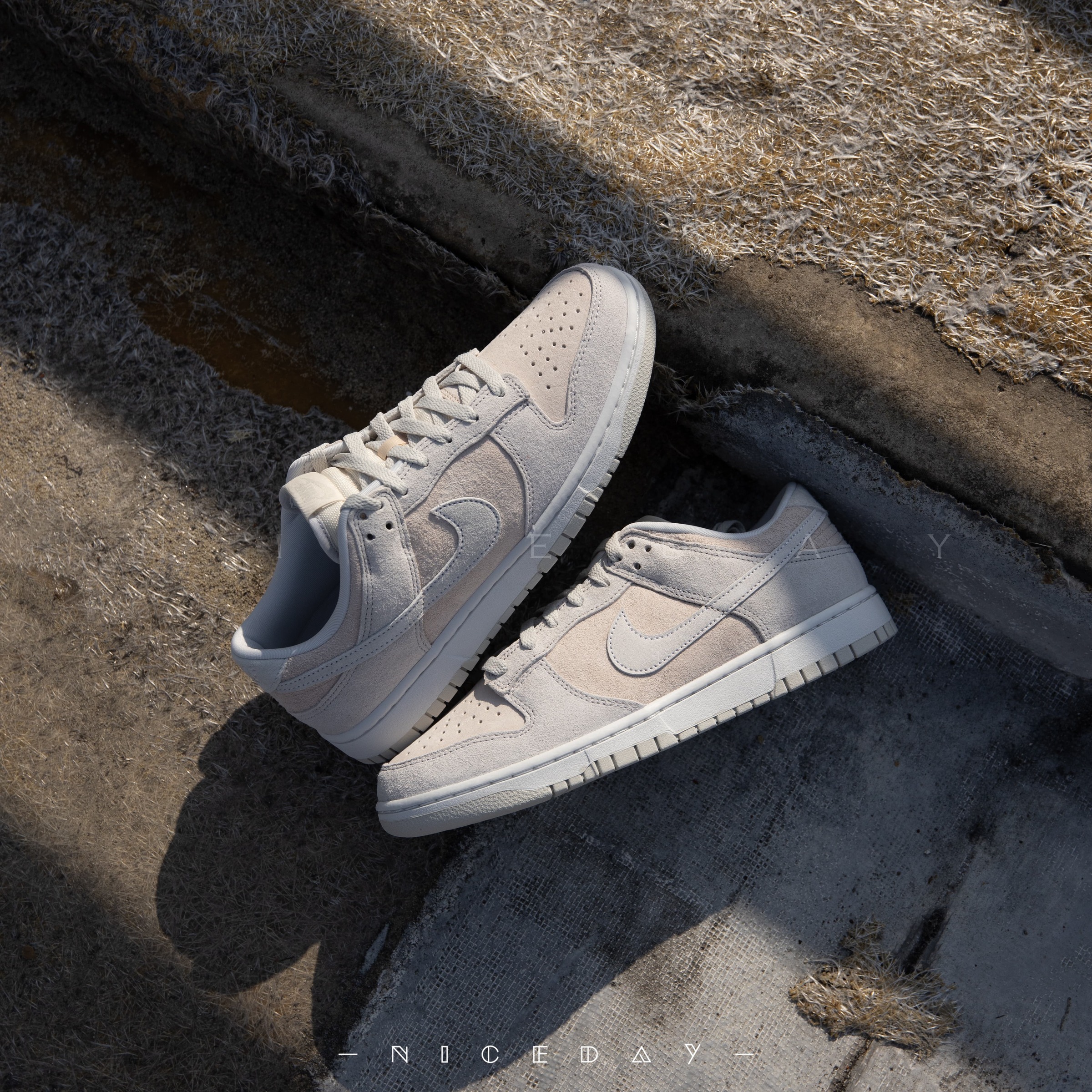 NICEDAY 部分現貨/代購 Nike Dunk Low PRM Vast Grey 奶茶灰 男女尺寸 DD8338-001