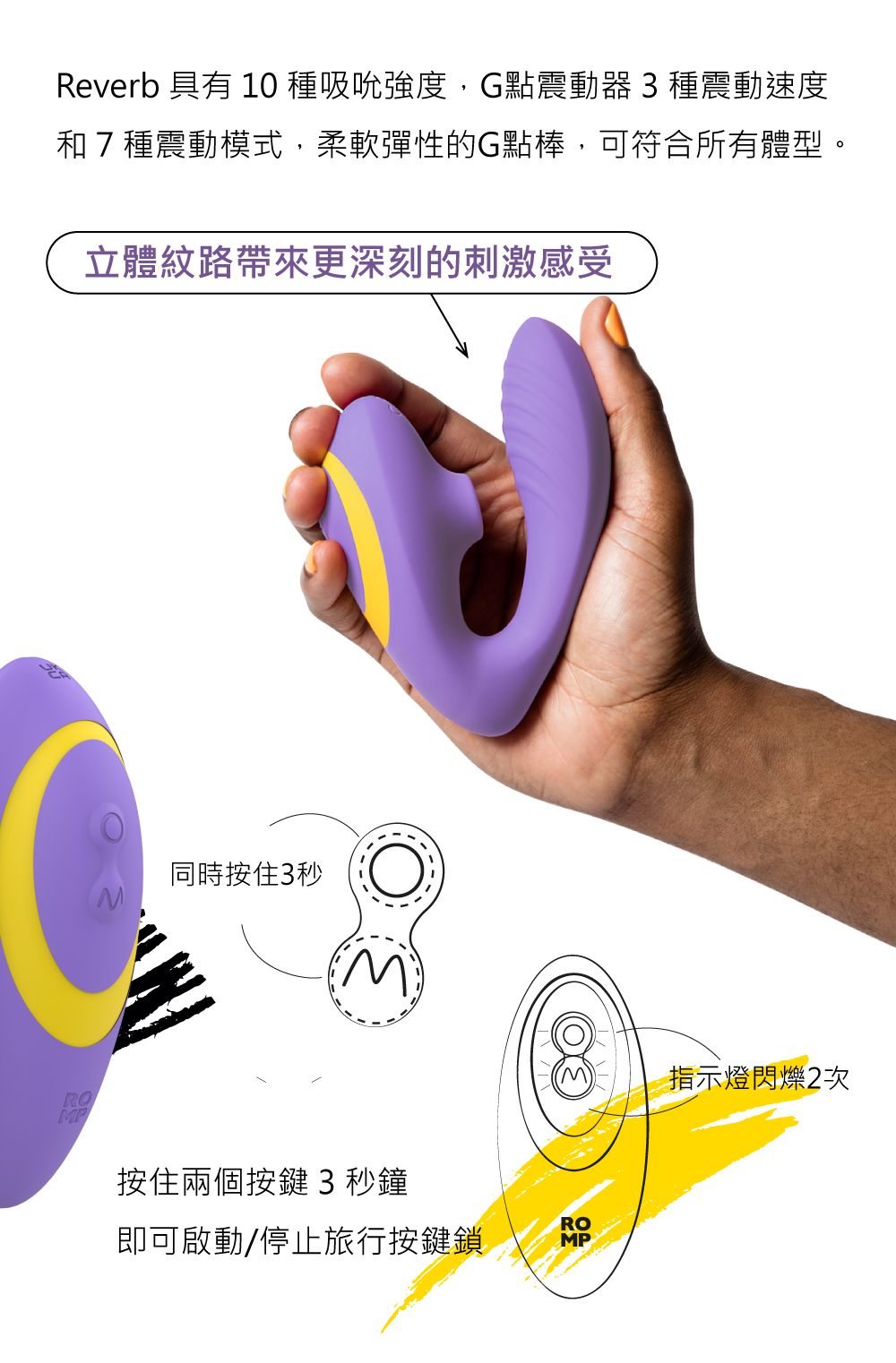 ROMP,ROMP Reverb,ROMP 吸吮震動器