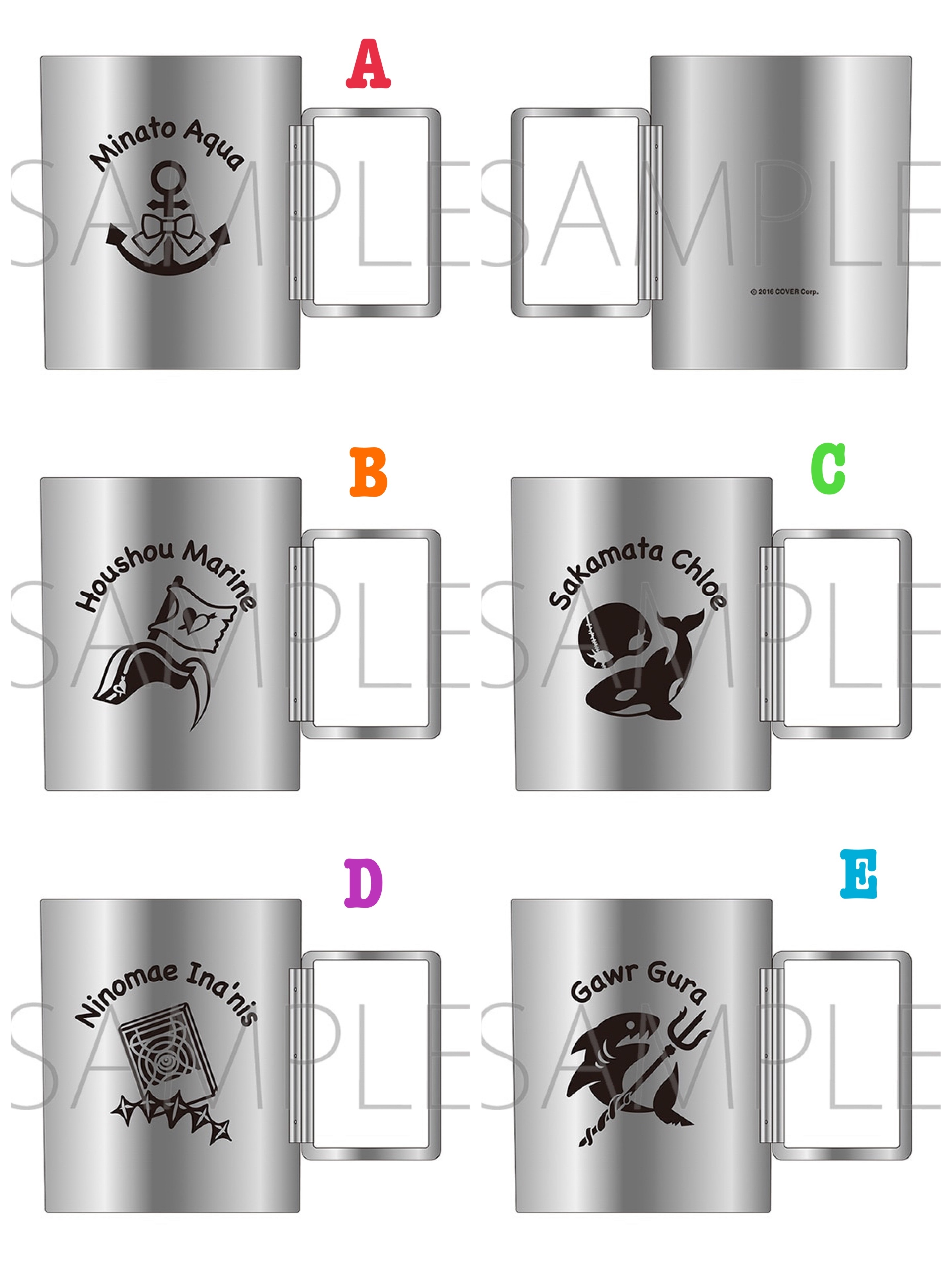 MOVIC 預訂2023/9月 ホロライブ　ステンレスマグカップSummer Season （全5種）