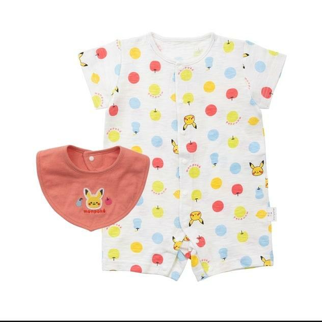 (現貨)🇯🇵日本直送 Monpoke 連身+口水肩