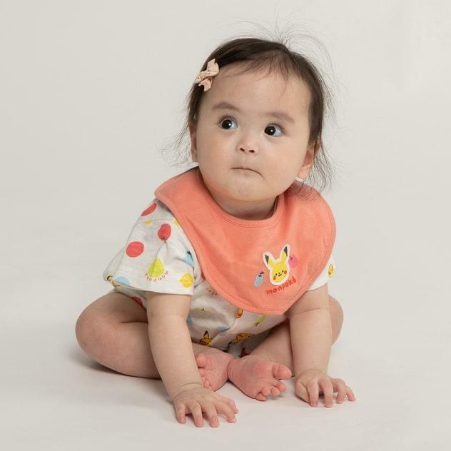 (現貨)🇯🇵日本直送 Monpoke 連身+口水肩