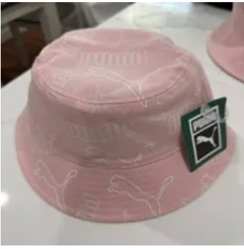 [S] PUMA 85925102 POWER BUCKET HAT,PASTEL PINK/PASTEL ROSE, 195730722633 [FINAL SALE] (SPM13)