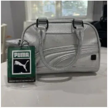 [S] PUMA 85897401MINI GRIP BAG/SAC MINI GRIP,SILVER/ARGENT, 195551112057 (SPM23)
