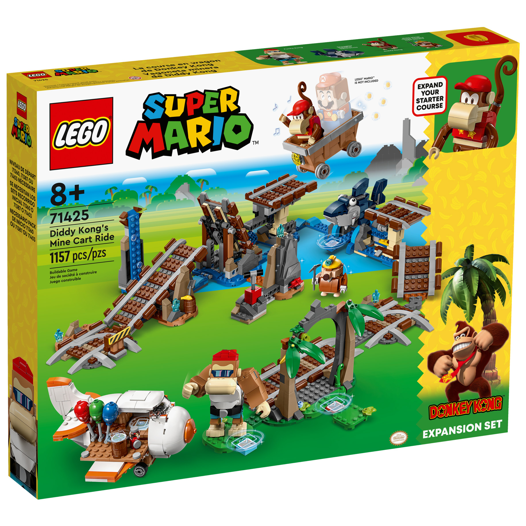 LEGO 71425 狄狄剛的採礦車之旅超級瑪利歐™系列
