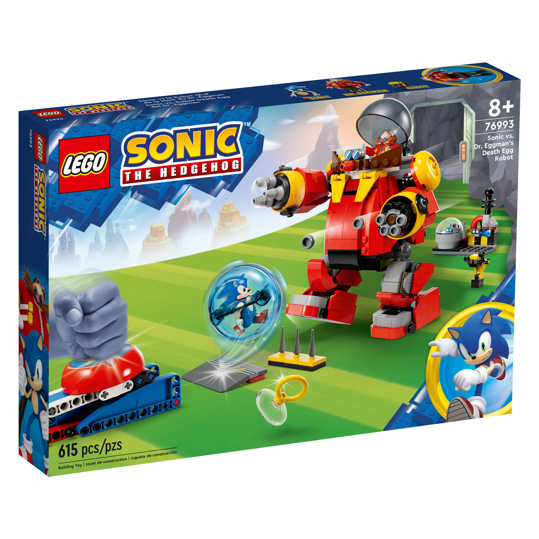 LEGO 76993 音速小子vs. 蛋頭博士的機器人樂高® 音速小子系列