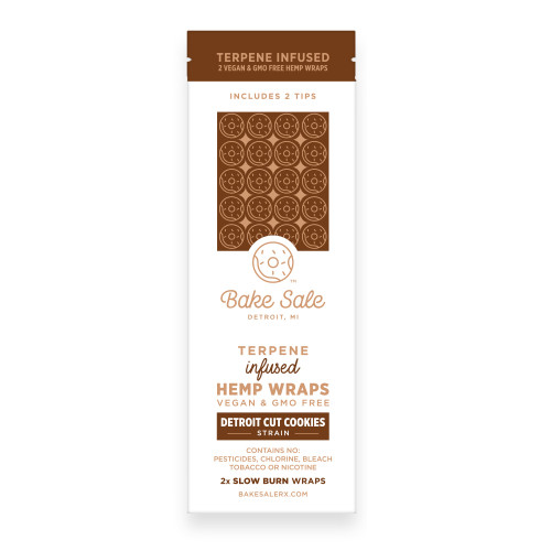美國BAKE SALE - TERPENE INFUSED HEMP WRAPS 萜烯和麻雪茄紙