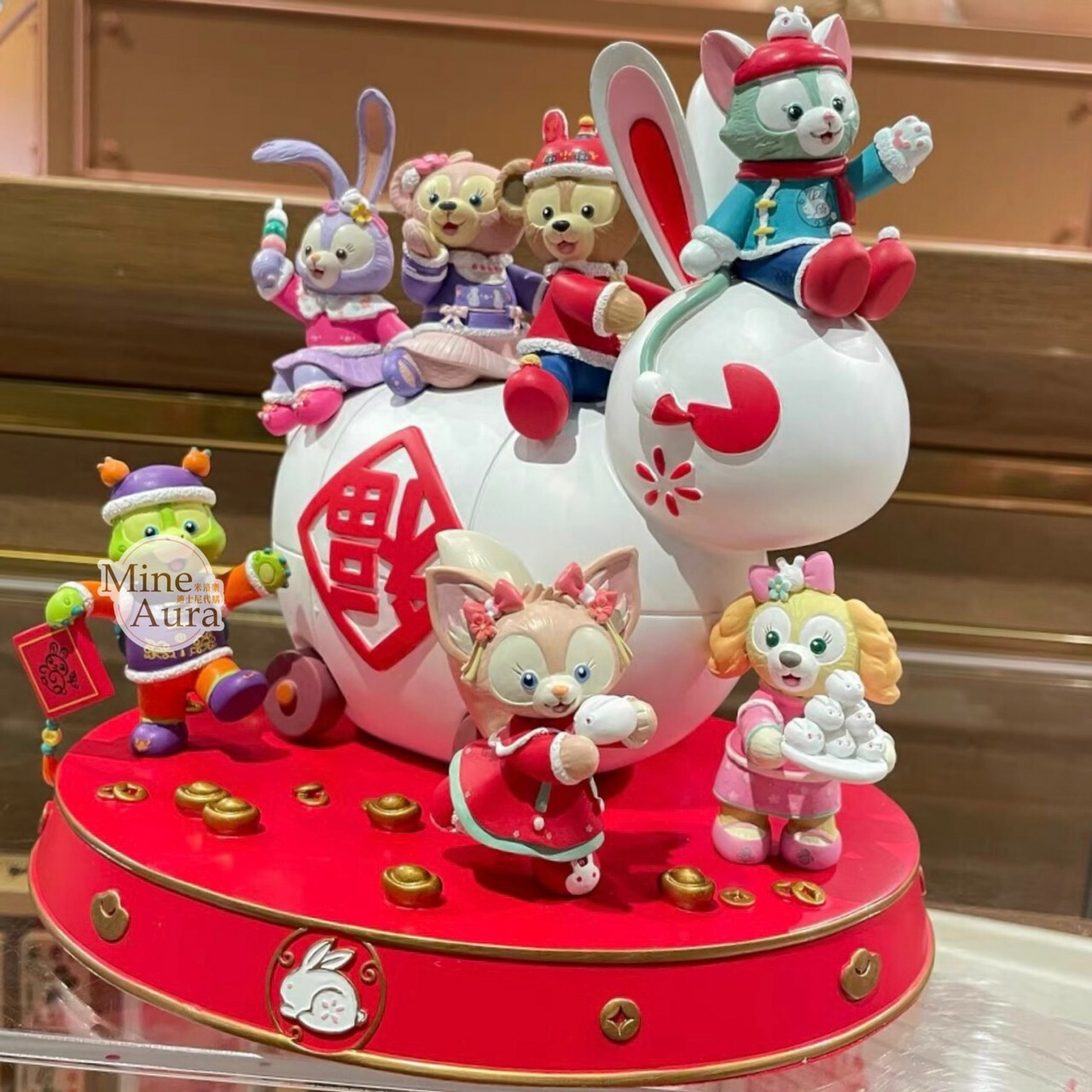 (限時特價) 2023 新春 達菲 Duffy 與好朋友們 擺飾品 D&F達菲系列 -上海迪士尼樂園