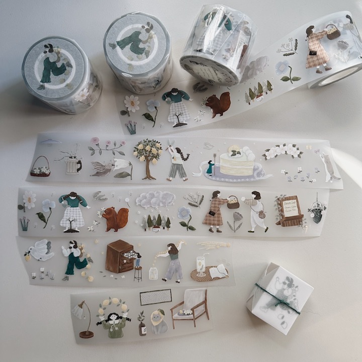 檸檬樹 霧面PET膠帶 ｜森空