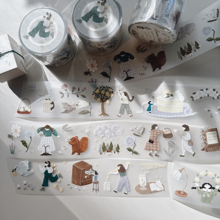 檸檬樹 霧面PET膠帶 ｜森空