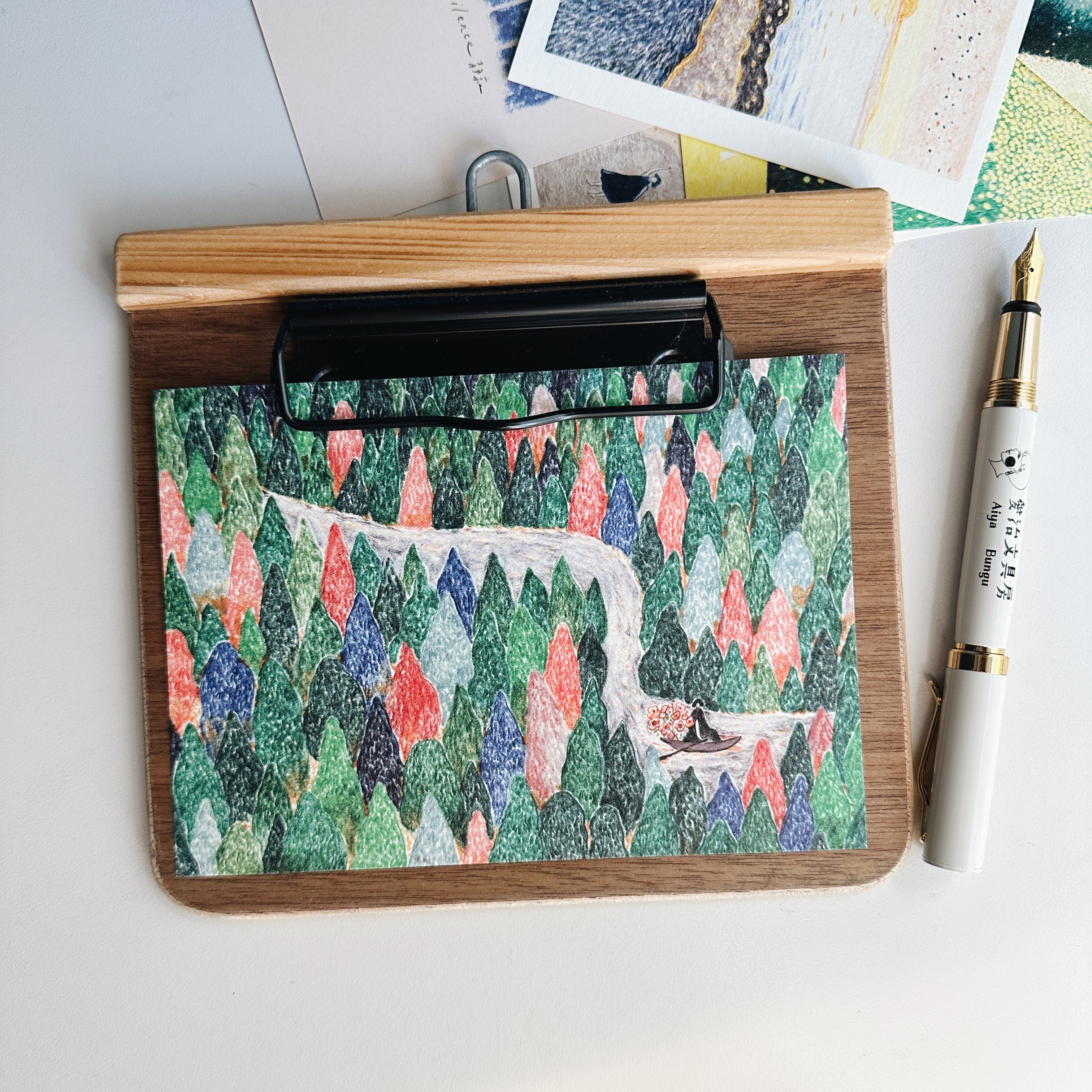 明信片｜插畫家 安