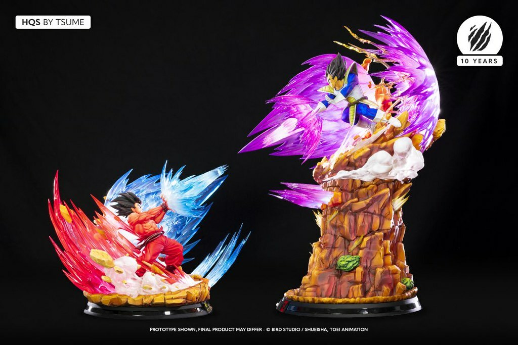 現貨GK Tsume Art HQS Dragon Ball Z 龍珠Z 三倍界王拳悟空 伽力克炮比達