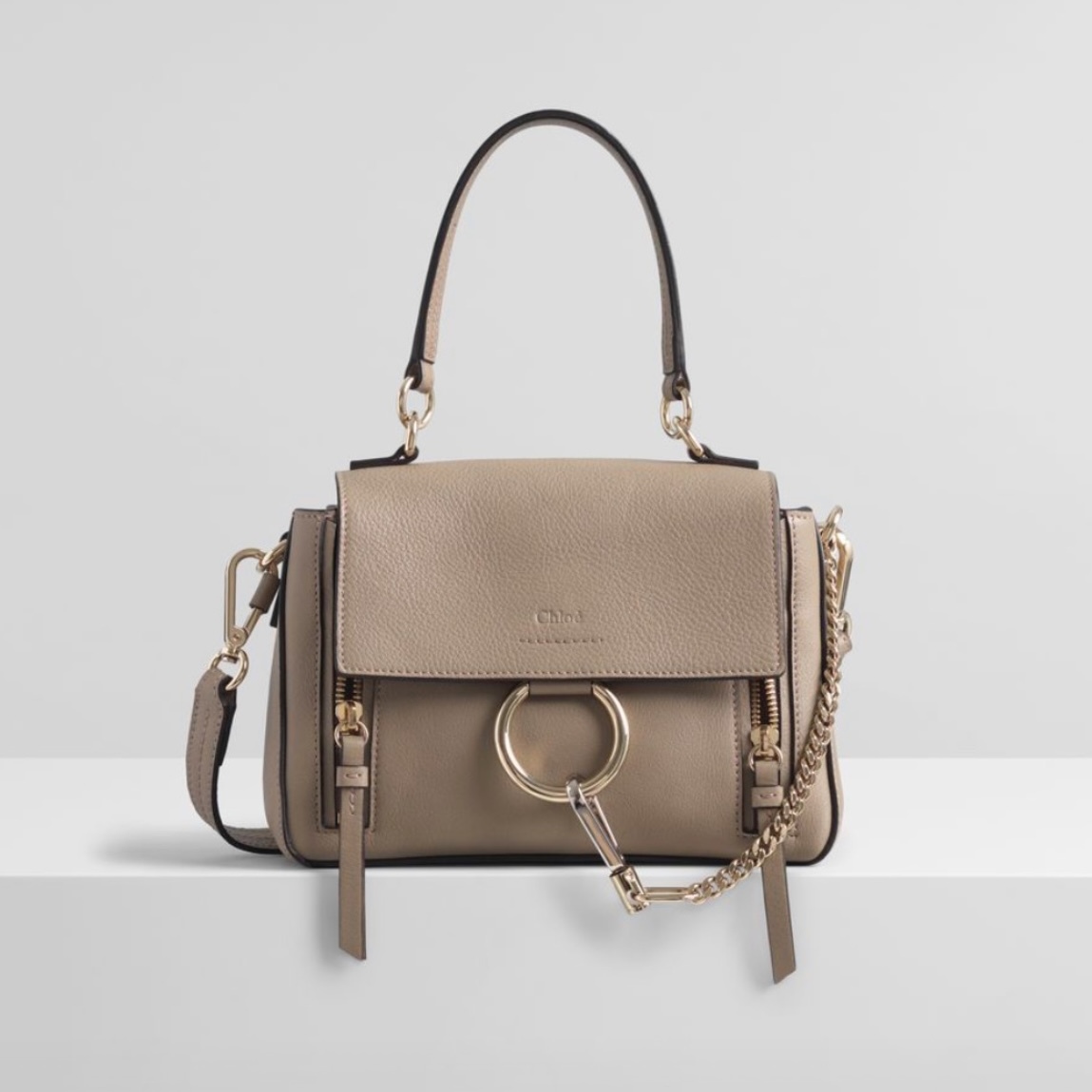 ［美國現貨］Chloé Faye Day Mini Leather Shoulder Bag