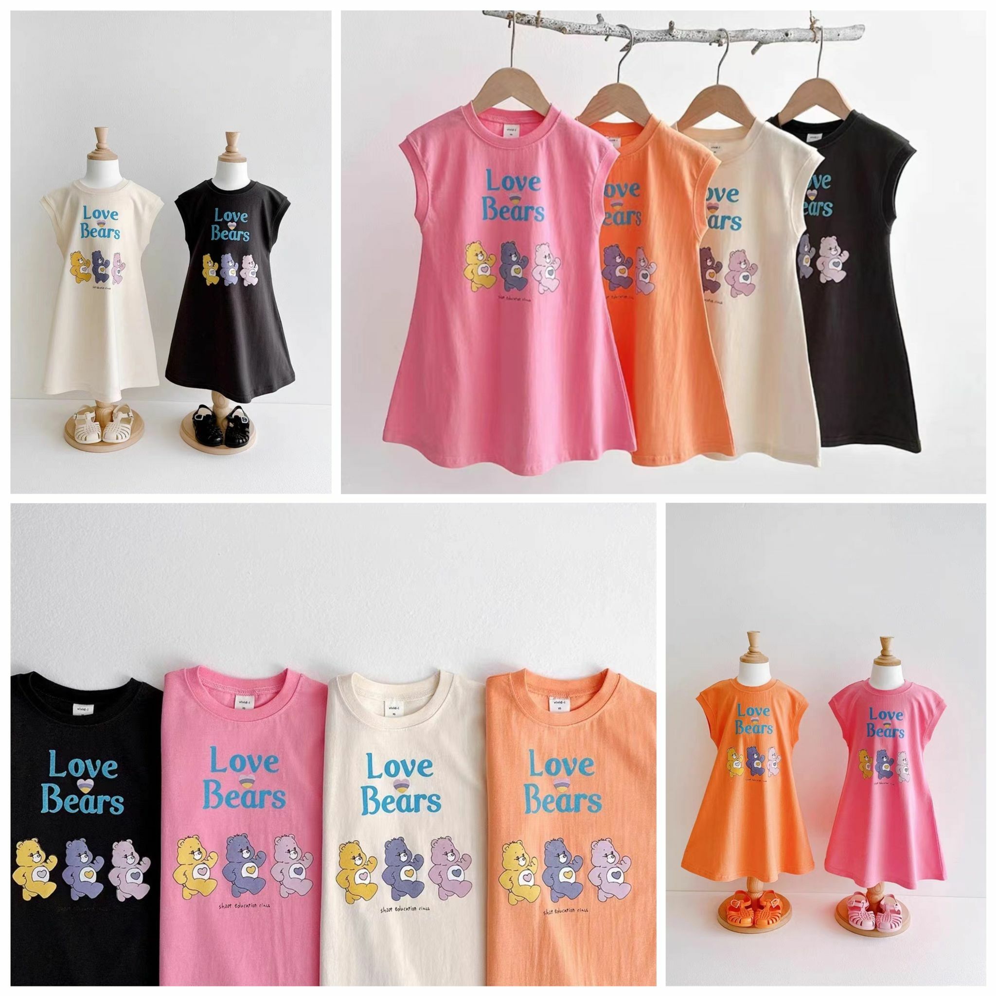 韓式Love ♡ Bears連身裙🐻-2300616