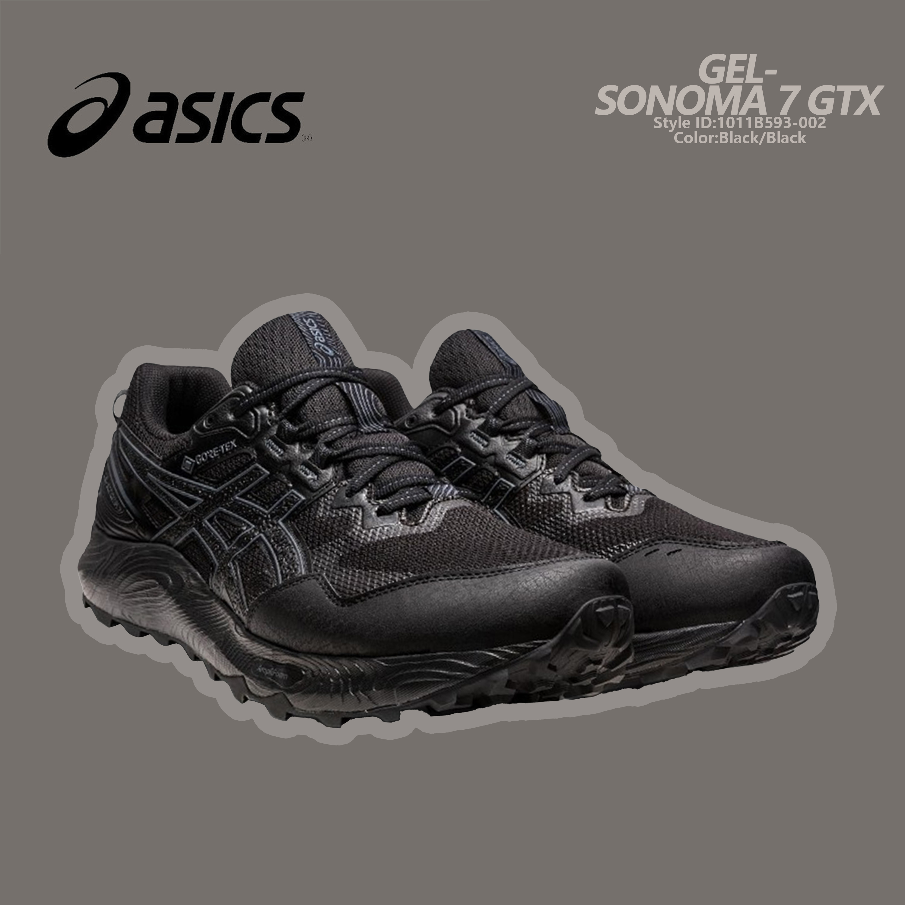 ASICS GEL-SONOMA 7 GTX / Triple Black