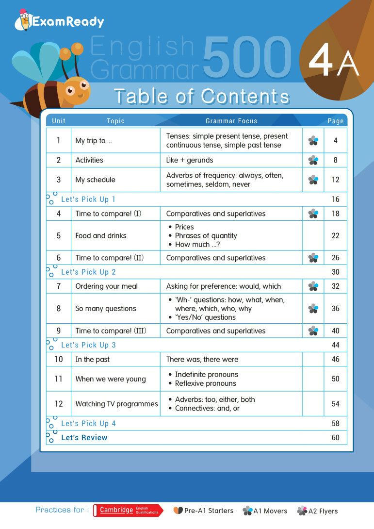 【多買多折】Exam Ready English Grammar 500 4A