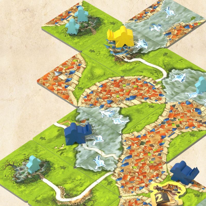 卡卡頌 霧中情誼 MIST OVER CARCASSONNE 繁體中文版