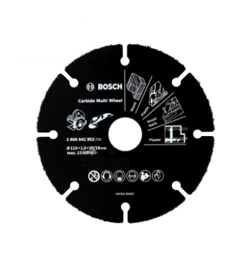 "BOSCH" 4-1/2"(110mm)萬用介碟