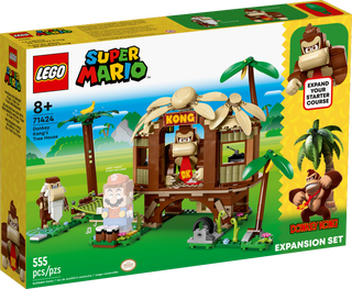 LEGO 71424 Donkey Kong's Tree House Expansion Set 森喜剛的家 (Super Mario™)