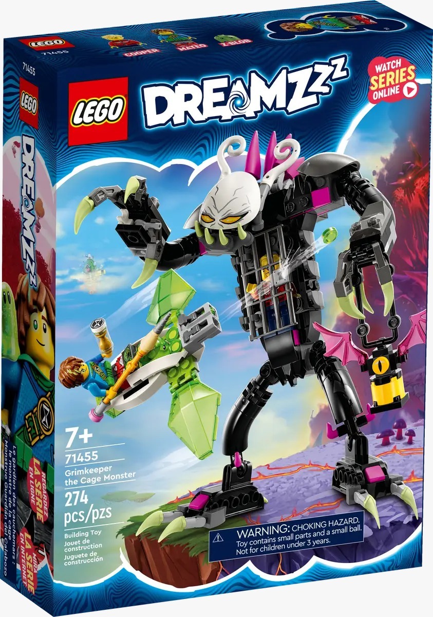 LEGO 71455 Grimkeeper the Cage Monster 巨籠怪物死亡衛兵 (DREAMZzz™)