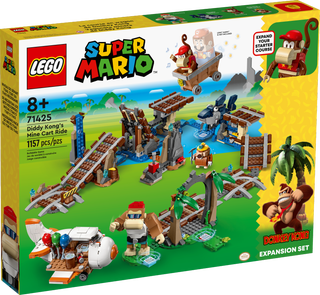 LEGO 71425 Diddy Kong's Mine Cart Ride Expansion Set 狄狄剛的採礦車之旅 (Super Mario™)
