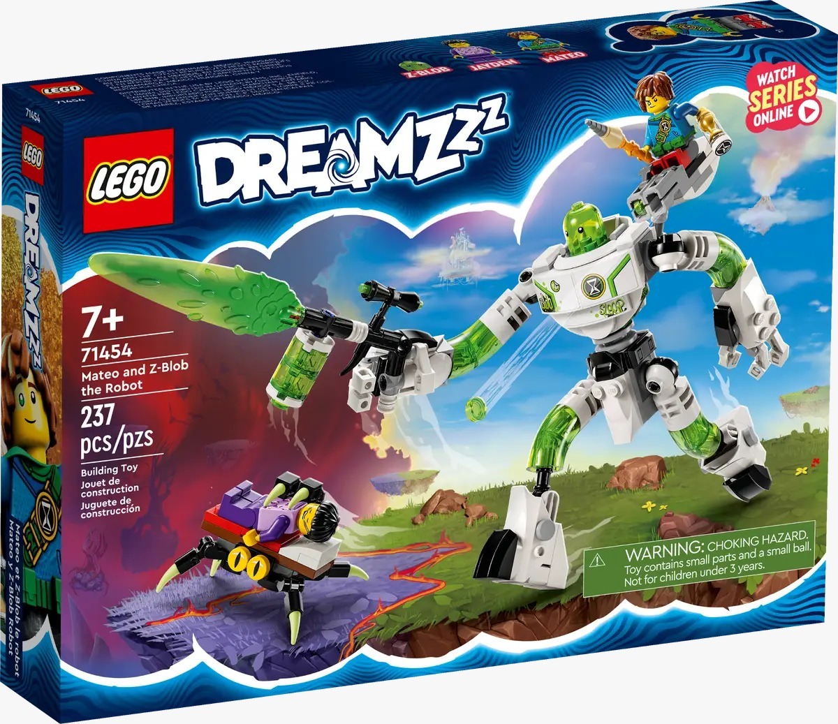 LEGO 71454 Mateo and Z-Blob the Robot 馬特歐和機器人綠魔球 (DREAMZzz™)