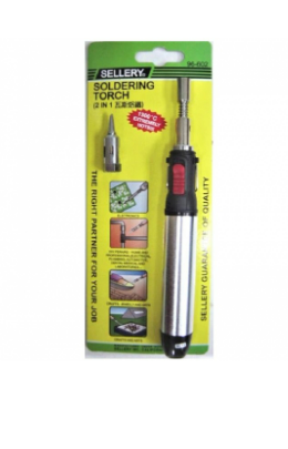 "SELLERY" 96-602 二合一噴火筆速瓦斯烙鐵