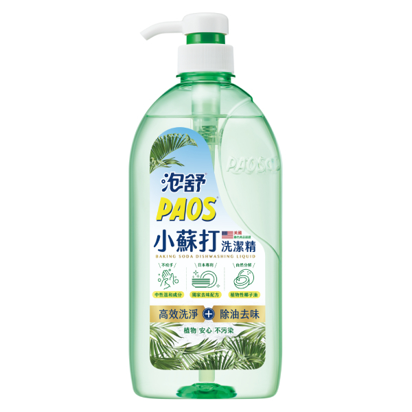 【泡舒】小蘇打洗碗精瓶裝1000ml