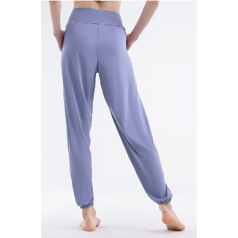 輕柔涼感束口長褲 (4色) 鬆緊帶/彈性/柔軟/舒適/休閒 21PWS4093