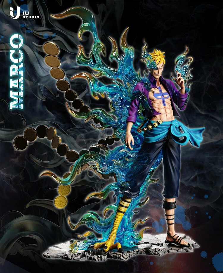 現貨GK IU STUDIO One Piece 海賊王 popmax共鳴比例 馬爾科