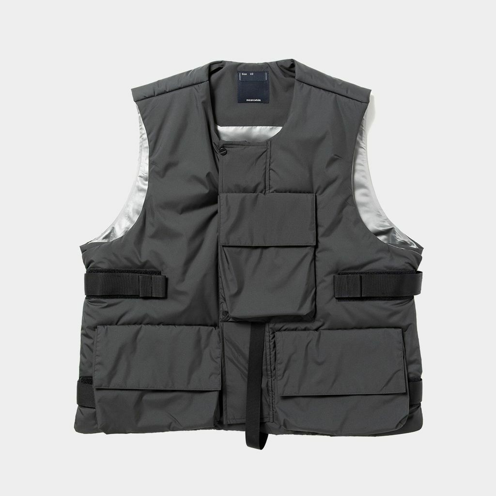 MEANSWHILE - Padding Body Armor Vest (深灰)