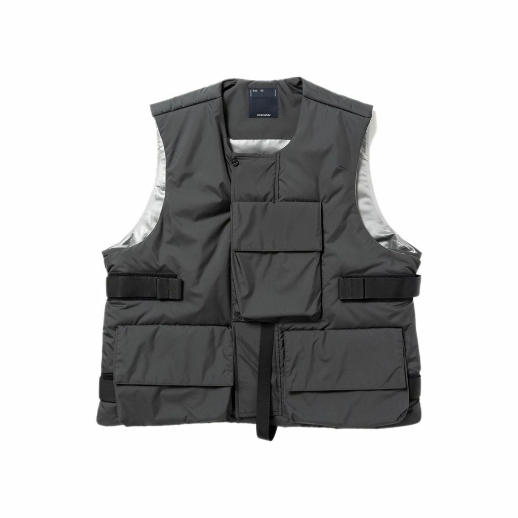 MEANSWHILE - Padding Body Armor Vest (深灰)