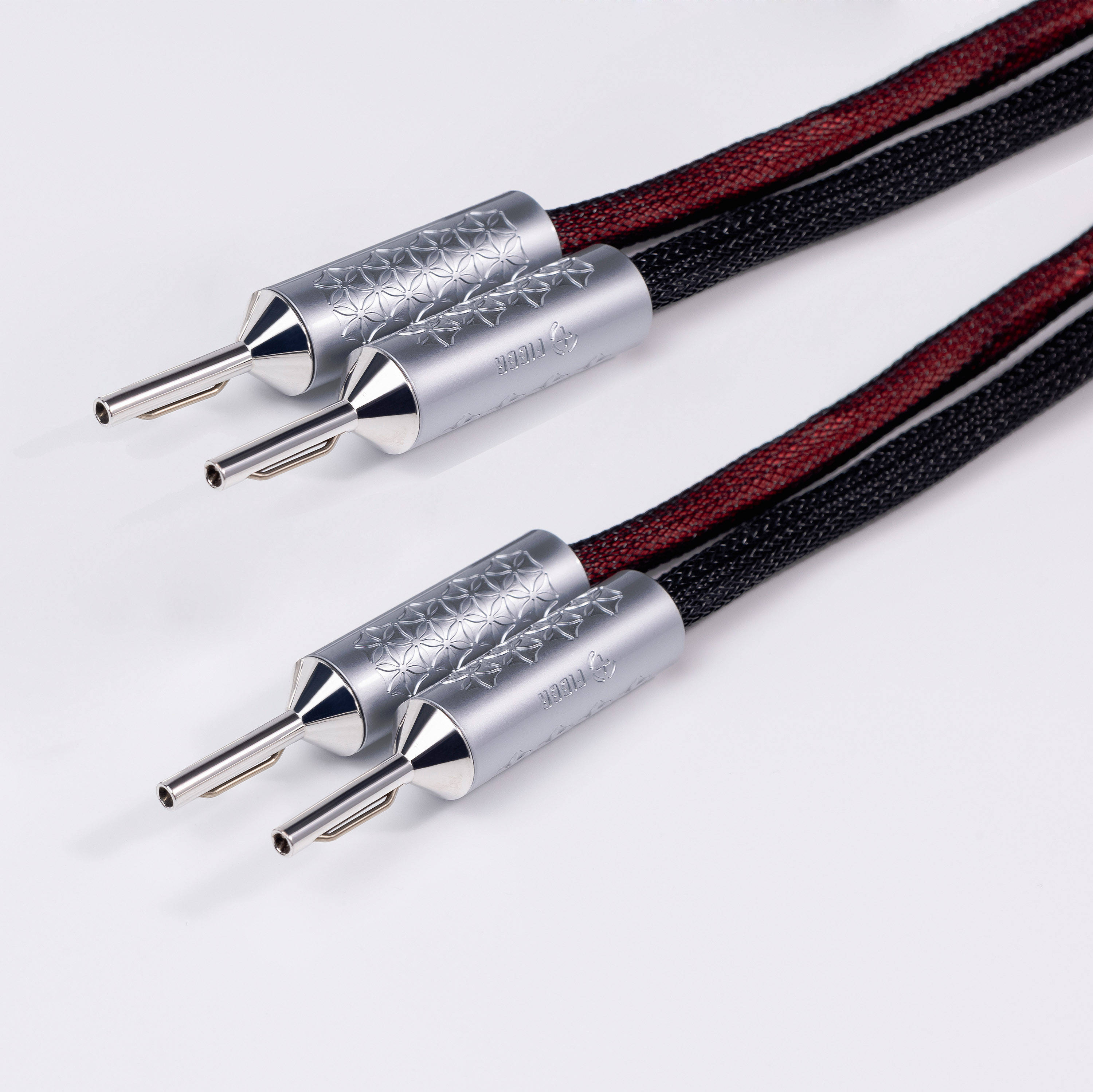 FIBBR Snowflake 鍍銀喇叭線  F-AC2-SF / F-AC5-SF(一對)