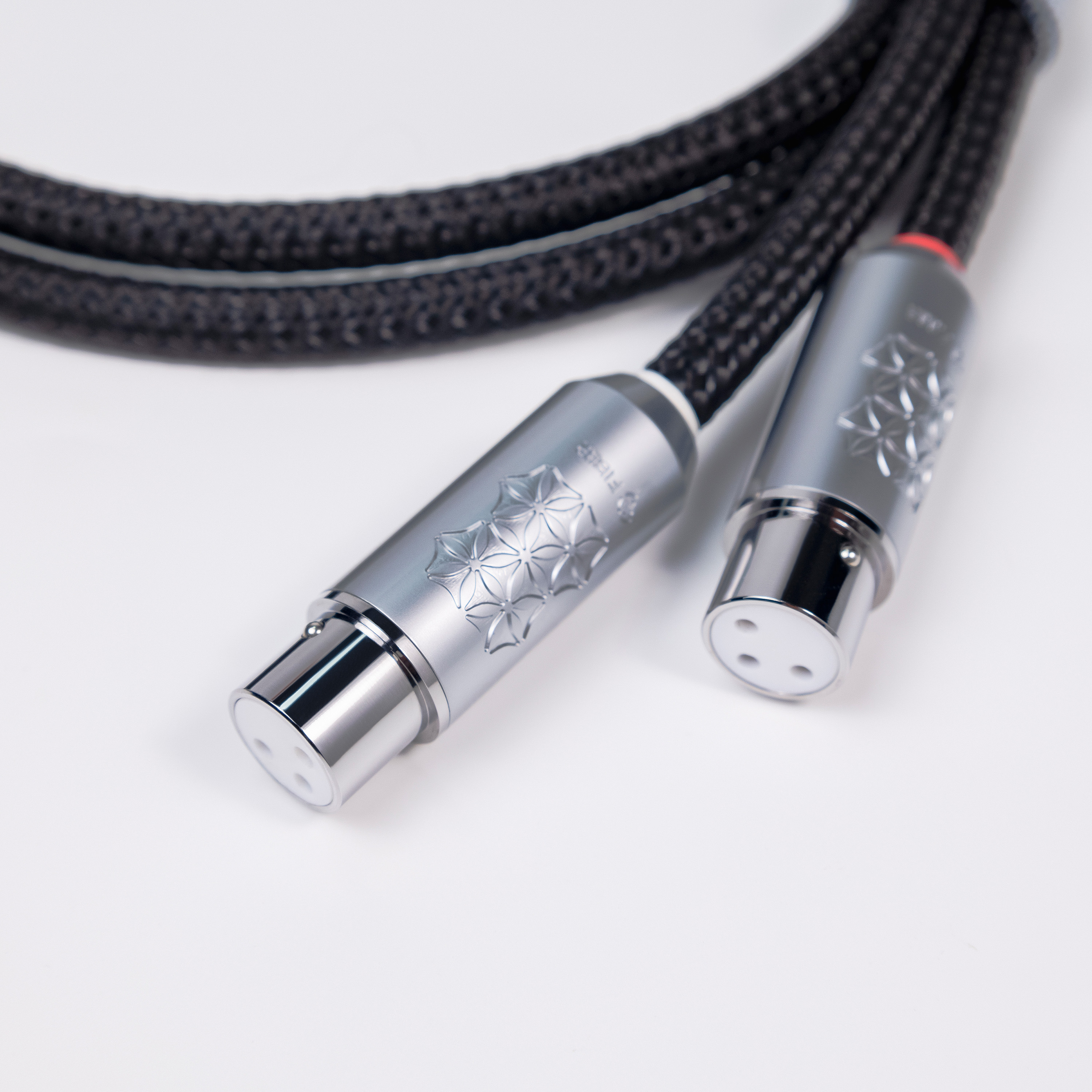 FIBBR Snowflake 鍍銀 XLR 平衡訊號線 F-AC3-SF (一對)