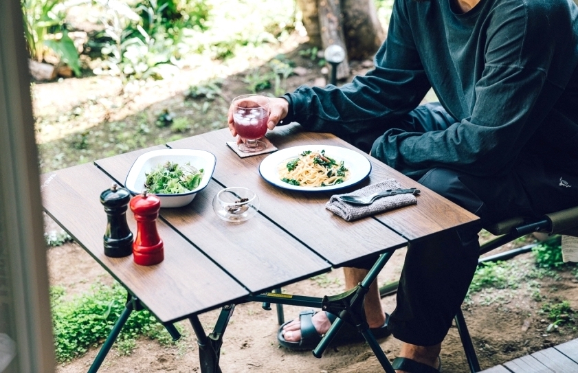 mont-bell アウトドアテーブル ブラウン Montbell Multi Folding Table Wide Brown 多功能百變長摺枱