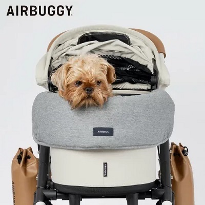 日本AirBuggy 配件DOME3 Corner Cushion Melange Grey