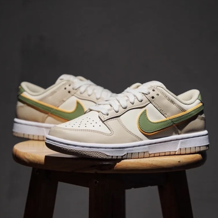 NIKE DUNK LOW 茉香奶綠 黃色 綠色 女鞋 FQ6869-131 / 預購