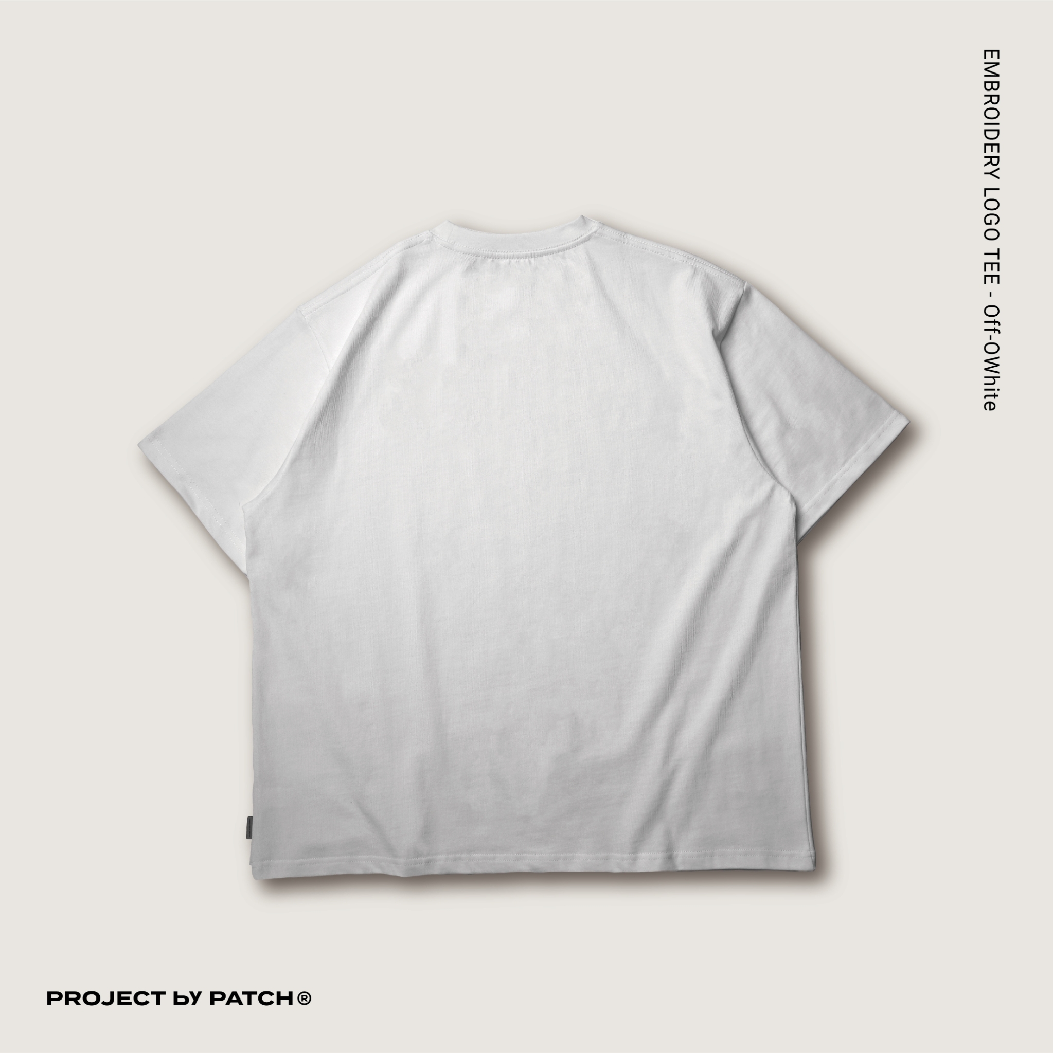 P.B.P - Embroidery Logo Tee - Off-White