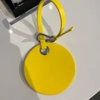 [S] MARC JACOBS S454M01RE21 CIRCLE BAG CHARM,VIBRANT YELLOW, 191267950723 (SMJ125)