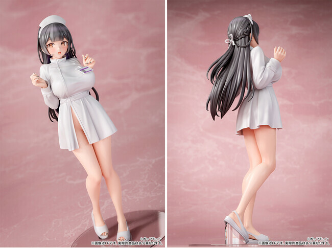 ポップキュン先生オリジナルイラスト ナースさん バンソウコウVer. 1/4スケール