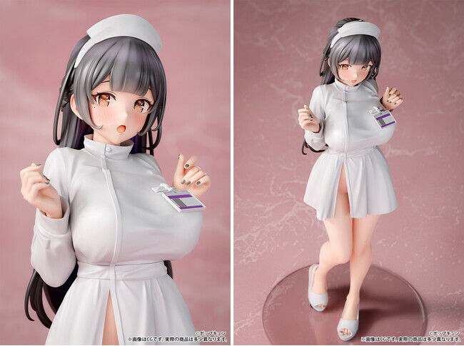 ポップキュン先生オリジナルイラスト ナースさん バンソウコウVer. 1/6スケール